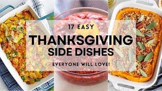 17 THANKSGIVING SIDE DISHES Everyone Will Love!  #thanksgiving #thanksgiving2024