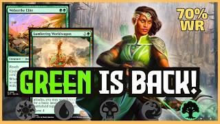 🟢MONO GREEN Made To Beat The METAGAME! | MTG Arena Standard Stompy