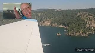 COEUR D'ALENE  - Brooks Seaplane over Lake Coeur D'Alene