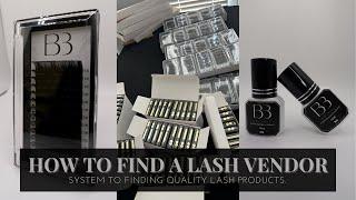 HOW TO FIND A LASH VENDOR FOR YOUR BUSINESS + FREE VENDOR LIST | LASH GIVEAWAY!!