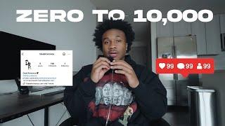 fastest way to grow your clothing brand to 10k followers FREE (2025)