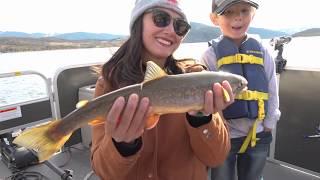 Fishing for Kokanee Salmon and Arctic Char on Lake Dillon in Colorado