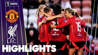 Malard & Williams Secure Derby Win!  | Manchester United v Liverpool Highlights | League Cup 24/25