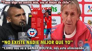 ARTURO VIDAL EXPLOTA! contra GARECA tras su NO CONVOCATORIA con CHILE en CONFERENCIA HOY