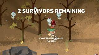 Surviving The Apocalypse ALONE | Super Animal Royale Bwoking Dead