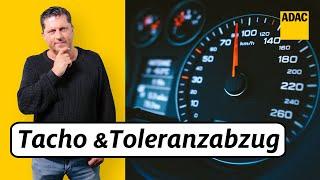 Geblitzt: Ist verlass auf euren Tacho & wie hoch ist der Toleranzabzug | ADAC | Recht? Logisch!