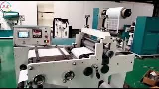 Plain Barcode Label Die Cutting and Rewinding Machine | RK LABEL