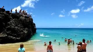 The Rock, Waimea Bay, Oahu, Hawaii, 6/12/2018