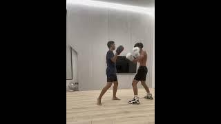 Quick combo #boxing