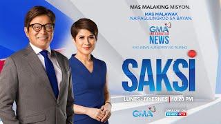 Saksi Livestream: October 23, 2024 - Replay