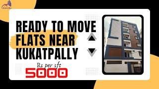 Ready To Move Flats Near Kukatpally #realestate #flats #home #appartement #lowprice #pragatinagar