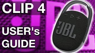 JBL CLIP 4 Beginners Guide (How to use this Bluetooth Speaker)