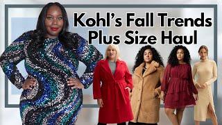 Kohl's Plus Size Fall Trends & Holiday Haul