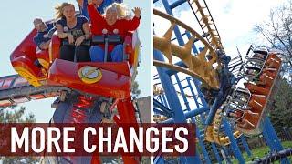 What's New with the Six Flags Merger | More Ride Closures, Theming Upgrades, and Parks...Closing?