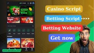 Casino Betting Website script free download