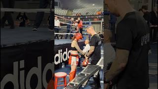 Preparing for the fight #kickboxing #boxinglovers #fighting #fightprep #padwork #viralvideo #women
