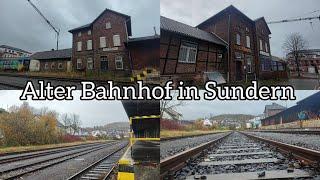 Der Alte Bahnhof in Sundern (Sauerland #bilder #fotos #fotografia #sundern #sauerland #güterzug