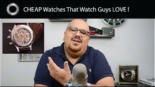 5 CHEAP Watches That Get Respect From Watch Collectors !