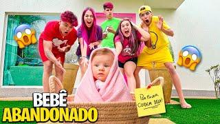 ACHAMOS UM BEBÊ NA MANSÃO DOS ROSA *Adotamos?