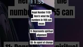 Angel Number 11:55 expect the unexpected & let things unfold in front of you for your highest good‼️