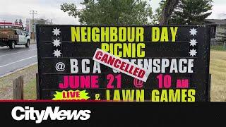 Rainfall warning for Calgary's 'Neighbour Day' forces some event cancellations