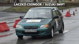 Laczkó Csongor / Suzuki Swift / Komlói óriásszlalom 2024. - TheLepoldMedia