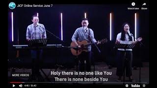 Goodness of Jesus covered by JICF Worship Team