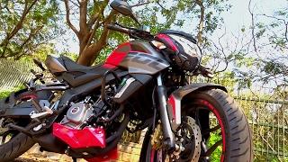 2017 Pulsar 200 NS Laser Edged First Ride Review, Walkaround, Exhaust Note