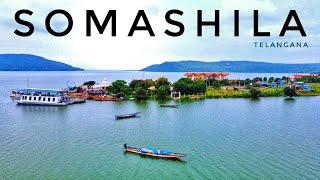 Somasila view point Drone video| maldives in Telangana south india | new tourist place in Telangana