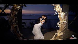 EPIC first dance on Drone inside Hyatt Regency Atlanta // Indian Wedding Film - Nikhiil & Ravina