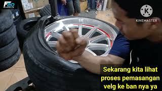 MODIFIKASI TOYOTA INNOVA VENTURER JADI GAGAH PAKAI VELG HSR WHEEL TOBOALI RING 18