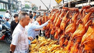 Not Less Than 2000 Ducks! Roasted Duck, Chicken & Pig - Scenes Selling in Chinese New Year Day