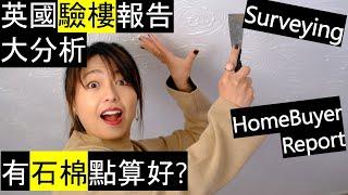 英國驗樓報告大分析 | 有石棉點算好? Surveying of UK Property