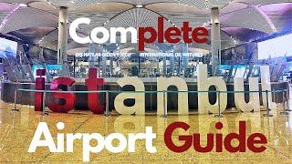 New Istanbul Airport Tour | WORLD'S BIGGEST TERMINAL | ISTANBUL HAVALIMANI