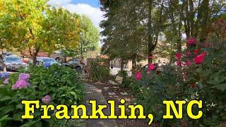 I'm visiting every town in NC - Franklin, North Carolina