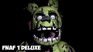 FNAF 1 Deluxe Edition - ALL JUMPSCARES! & Night 8 Complete!