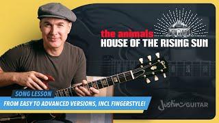 House Of The Rising Sun by The Animals | Easy Guitar Lesson