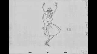 Milt Kahl -  Pretty Mim - Sword in the Stone pencil test