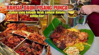 RAMAI YANG KETAGIH DENGAN NASI KANDAR DAUN PISANG MENU AUTHANTIC PULUHAN TAHUN