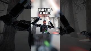 If Helldivers 2 was a VR game #helldivers2 #vr #gamingshorts