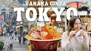 Yanaka Ginza  Tokyo's Best Street Food, Tokyo Cat Town, Tokyo Neighborhood Tour, Japan Vlog 2024