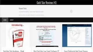 Gold Star Reviews HQ Introduction