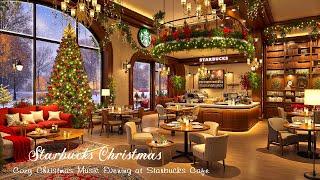 Cozy Christmas Music Evening at Starbucks Cafe『ホリデー ジャズ bgm』スターバックスの冬の夜に、ジャズクリスマスと心地よい雰囲気で気分を高めましょう。