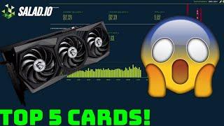 Salad.io | Top 5 BEST GPU's for Mining