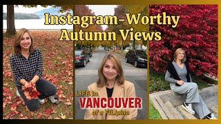 VANCOUVER AUTUMN I Most Instagrammable Spots I FREE Parks I STANLEY Park I Queen Elizabeth Park