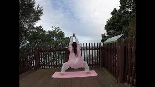 Keep Fit 运动健身（第132天）户外瑜伽 Outdoor Yoga Stretching before Tai Chi