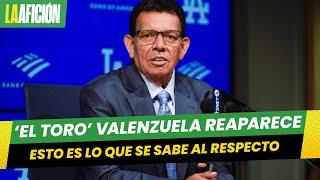 Fernando Valenzuela reaparece luego de haber estado hospitalizado