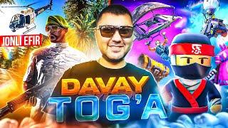 DAVAY TOG'A / JONLI EFIR