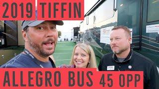 RV Tour 2019 Tiffin Allegro Bus 45 OPP (White Linen) | Changing Lanes!