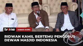 Kampanye Pilkada Jakarta, RK Bertemu Pengurus Dewan Masjid Indonesia | Kabar Siang tvOne